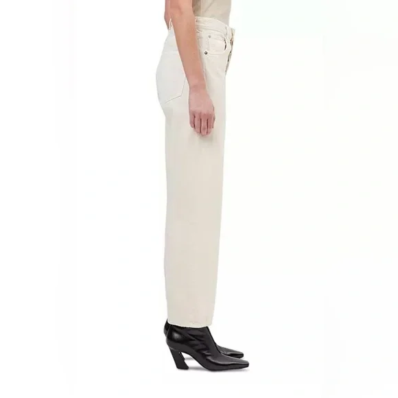 NWT Agolde Ren High Rise Wide LegSize 31Brown Rice 🍚😍